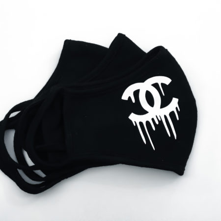3 Pack - Blvck Dripping C Face Mask
