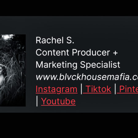 Email Signature Creation