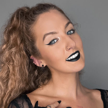 Black Simple Nose Ring