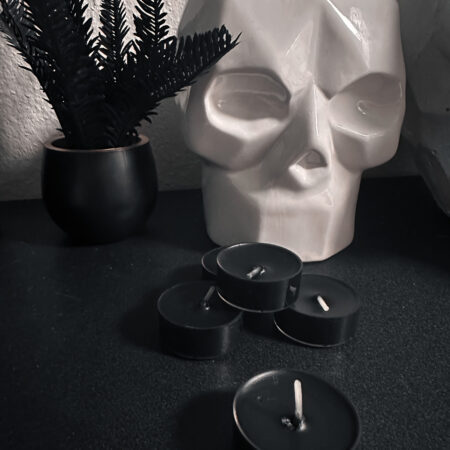 Blvck Tea Light Candle - Pumpkin Spice and Everything Nice