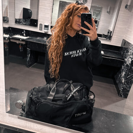 Blvck House Mafia New Hoodie - White Logo